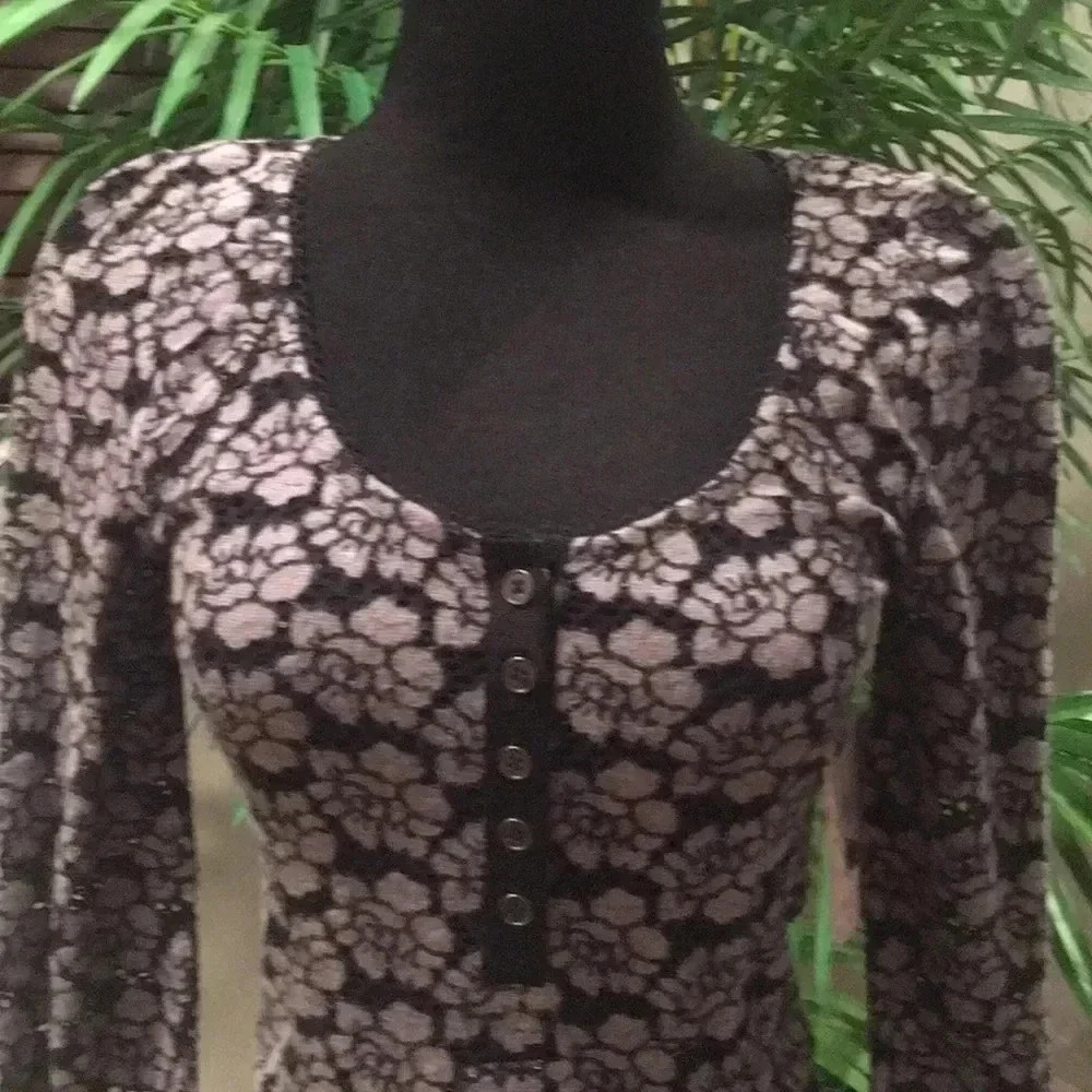 Free‎ People Black Comb top - Picture 5 of 8